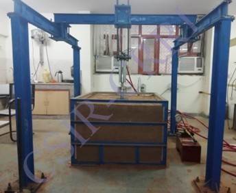 Physical Model (Static) Load Testing Facility for Soils and other Industrial wastes