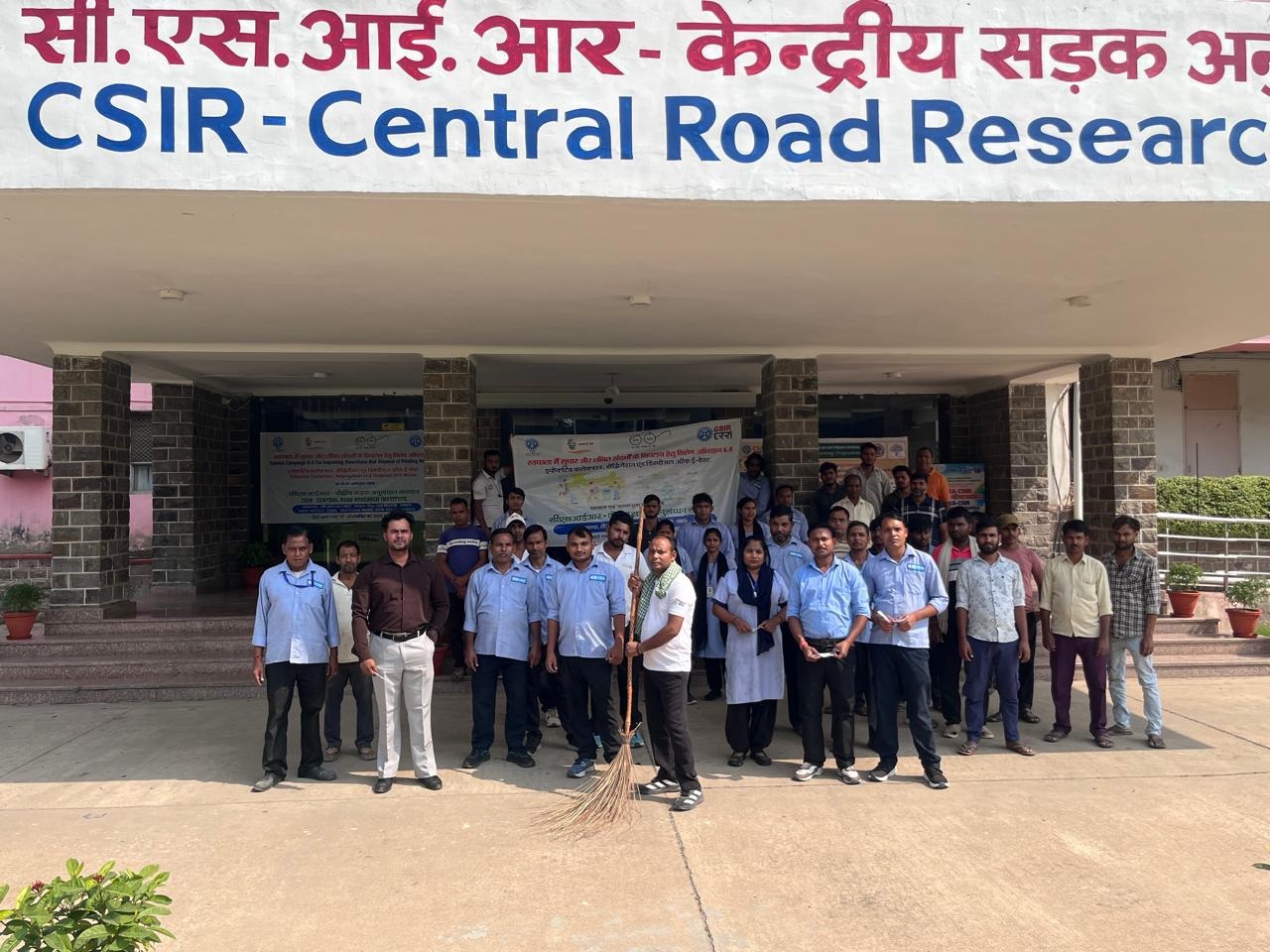 Swacchhta Compaign 2026 in CRRI