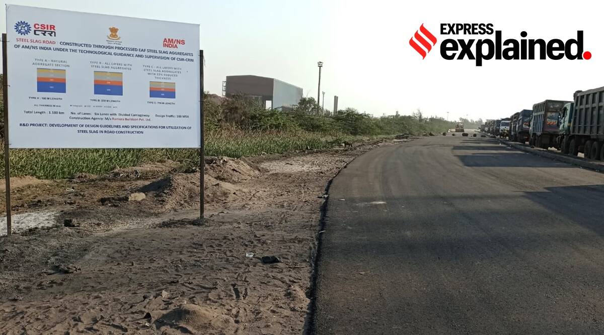 Surat gets India's first steel slag road: What is it, how is it ...
