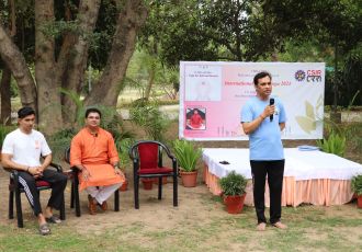 CSIR-CRRI Celebrates International Yoga Day 2024 / सीएसआईआर-सीआरआरआई ने अंतर्राष्ट्रीय योग दिवस 2024 मनाया