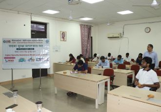 Poster competition on the occasion of Cyber Security Awareness Month 2024 held on 18-10-2024 / 18-10-2024 को साइबर सेकुरिटी जागरूकता माह 2024 पर पोस्टर प्रतियोगिता आयोजित की गई