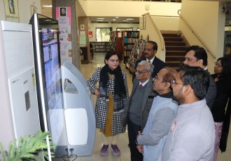 Library Visitors / पुस्तकालय आगंतुक