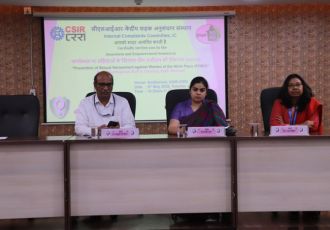 On International LabourDay, CSIR-CRRI held an awareness & empowerment session for women staff by Dr. Manleen Kaur, Advocate (Supreme Court), shared insights on rights under the POSH Act 2013.