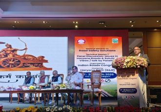 Dr.C.Ravi Sekhar Director CSIR-CRRI presentation at Indian Roads Congress National Seminar on Road Safety Solutions ( 27-28 March 2026) at Chandigarh 
