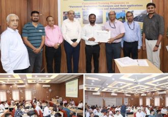 CSIR-CRRI successfully completed the training program on Pavement Evaluation Techniques & Applications for Maintenance & Rehabilitation sponsored by PWD, MadhyaPradesh 