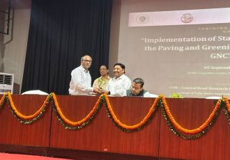 CSIR-CRRI conducted specialized training program for PWD Delhi Engineers on implementing the CAQM Standard Framework for Paving & Greening Urban Roads to curb road dust & enhance Delhi's air quality at NDMC Convention Centre.