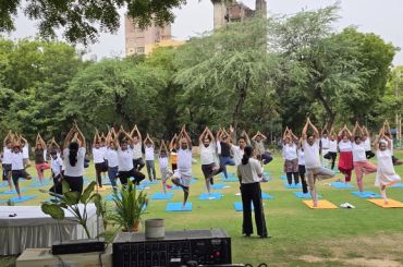 CSIR-CRRI has been awarded the 'Yoga Sangam Patra' by the Ministry of Ayush for organizing the Yoga Sangam event on June 21, 2026.