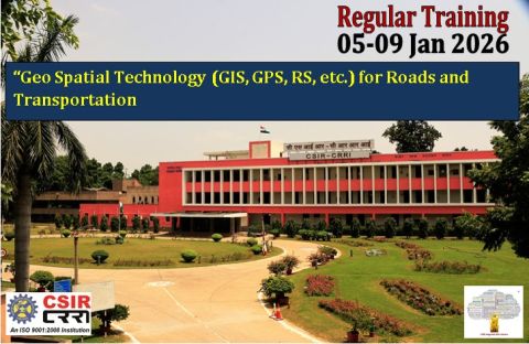 Geo-Spatial Technology (Gis, Gps, Rs Etc.) for Roads and Transportation