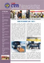 CSIR-CRRI Newsletter October 2018 - March 2019 Issue No. 58 CSIR-CRRI Newsletter October 2018 - March 2019 Issue No. 58
