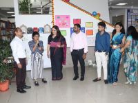 Hindi Book Exhibition and Competition held on 18-09-2024 / हिंदी पुस्तक प्रदर्शनी एवं प्रतियोगिता 18-09-2024 को आयोजित की गयी 
