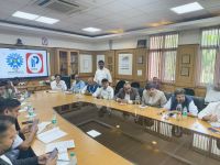 Pilot Plant Demonstration of Bio-Oil Production held, at CSIR-IIP Dehradun, under bio-binder technology developed by CSIR-CRRI & CSIR-IIP from farm residue to roads.