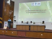 Pilot Plant Demonstration of Bio-Oil Production held, at CSIR-IIP Dehradun, under bio-binder technology developed by CSIR-CRRI & CSIR-IIP from farm residue to roads.