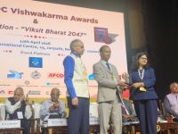Proud moment for CSIR- CRRI, Congratulations to the distinguished winners of 17th CIDC Vishwakarma Awards 2026-Scientist category: Dr. Ramesh Chandra Majhi, Dr. Minal Chandra, Er. Gagandeep Singh & Mr. Satish Pandey.