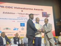 Proud moment for CSIR- CRRI, Congratulations to the distinguished winners of 17th CIDC Vishwakarma Awards 2026-Scientist category: Dr. Ramesh Chandra Majhi, Dr. Minal Chandra, Er. Gagandeep Singh & Mr. Satish Pandey.