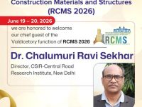 Dr. Ch. Ravi Sekhar, Director, delivered Chief Guest Address at the Valedictory Function of International Conference RCMS 2026.