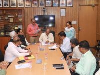CSIR-CRRI , PWD Govt. of Uttar Pradesh, and SPA New Delhi signed an MoA to implement the CAQM Framework for Paving & Greening of Urban Roads, focusing on road dust mitigation, green infrastructure, RAMS, and innovative road technologies.