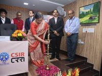 An MoA was signed between CSIR-CRRI & AM/NS India to undertake R&D on utilizing Iron Ore Tailings in road construction in august presence of DG CSIR Dr. N.Kalaiselvi and Chief Sustainablity Officer AMNS India Shri Arvind Bodhanka.