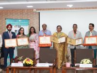 CSIR-CRRI enter the India & Asia Book of Records for constructing the 1st road section using Technical Textiles Geocell made from end-of-life plastic.