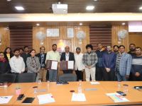 CSIR-CRRI Signed an MOA for "A Scientific Study on the Feasibility of Constructing an OPC-Limestone Clay (LC2) Rigid Pavement" with M/s Satiq Concrete Manufacturer Private Limited (a Startup by IIT-M), Tamil Nadu for a sponsored research project.