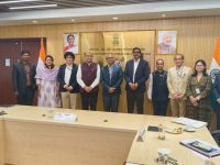 Four MoUs were signed in presence of Hon'ble Minister Sh. Bhupender Yadav to implement a Standard Framework & Road Asset Management System for sustainable urban roads.