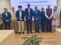 Four MoUs were signed in presence of Hon'ble Minister Sh. Bhupender Yadav to implement a Standard Framework & Road Asset Management System for sustainable urban roads.