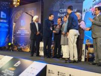 Proud moment  CSIR-CRRI for winning sustainable Material Innovation of the Year for Steel Slag Road Technology at the Build India Infra Awards 2026. 