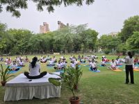 CSIR-CRRI has been awarded the 'Yoga Sangam Patra' by the Ministry of Ayush for organizing the Yoga Sangam event on June 21, 2026.