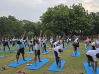 CSIR-CRRI has been awarded the 'Yoga Sangam Patra' by the Ministry of Ayush for organizing the Yoga Sangam event on June 21, 2026.