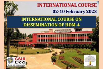 INTERNATIONAL COURSE ON DISSEMINATION OF  HDM-4 